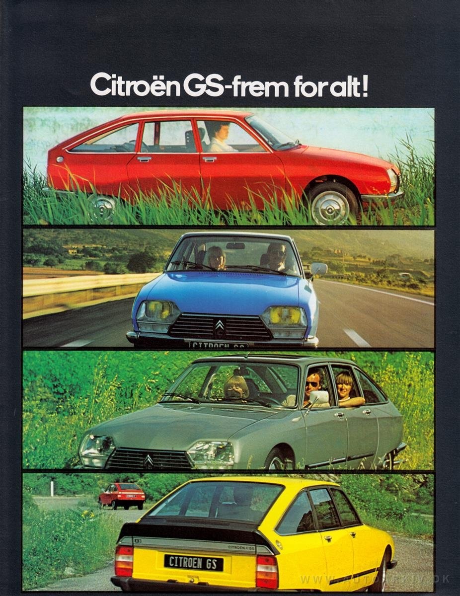 citroen gs brochure