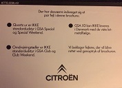 citroen gsa brochure