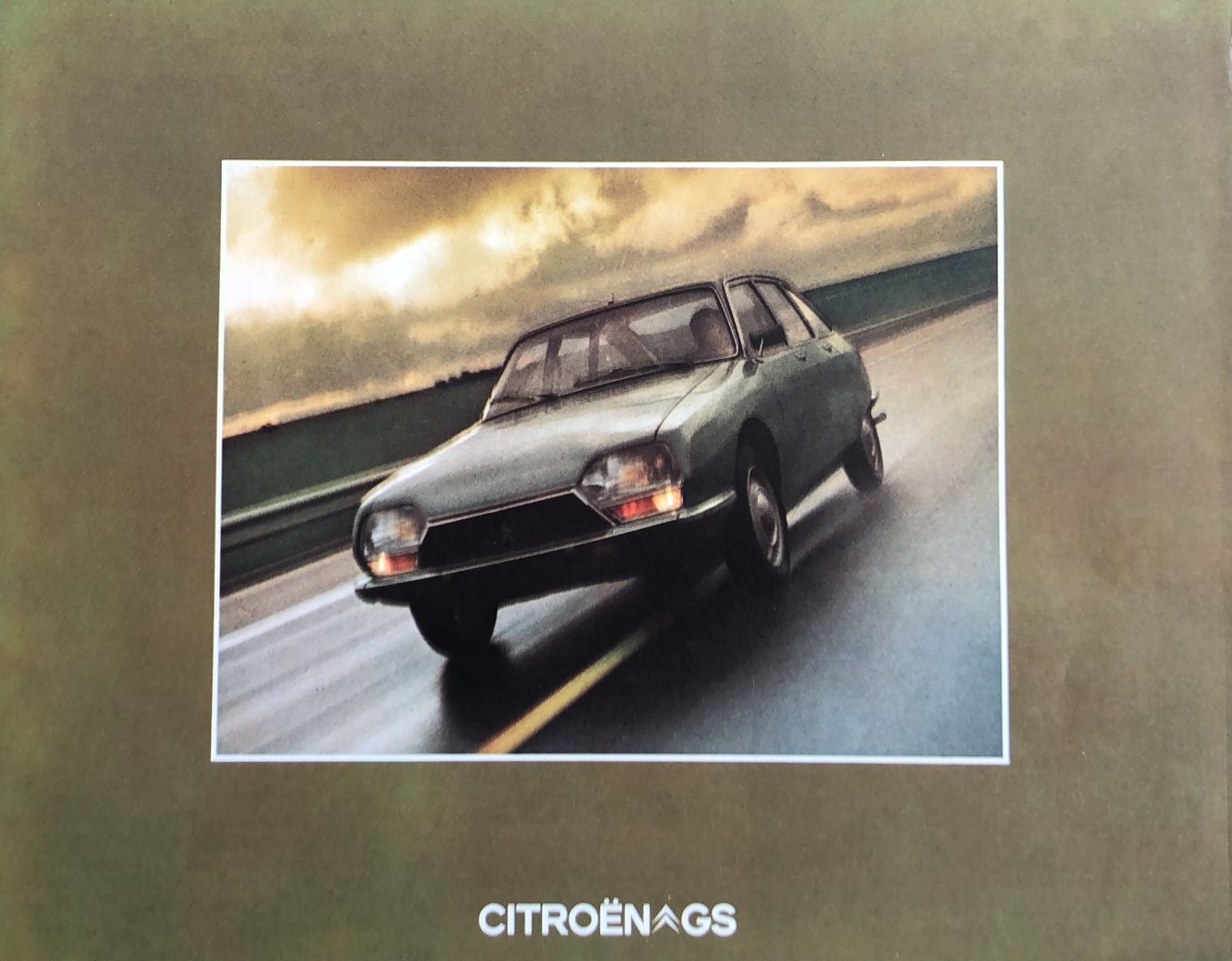 citroen gs brochure