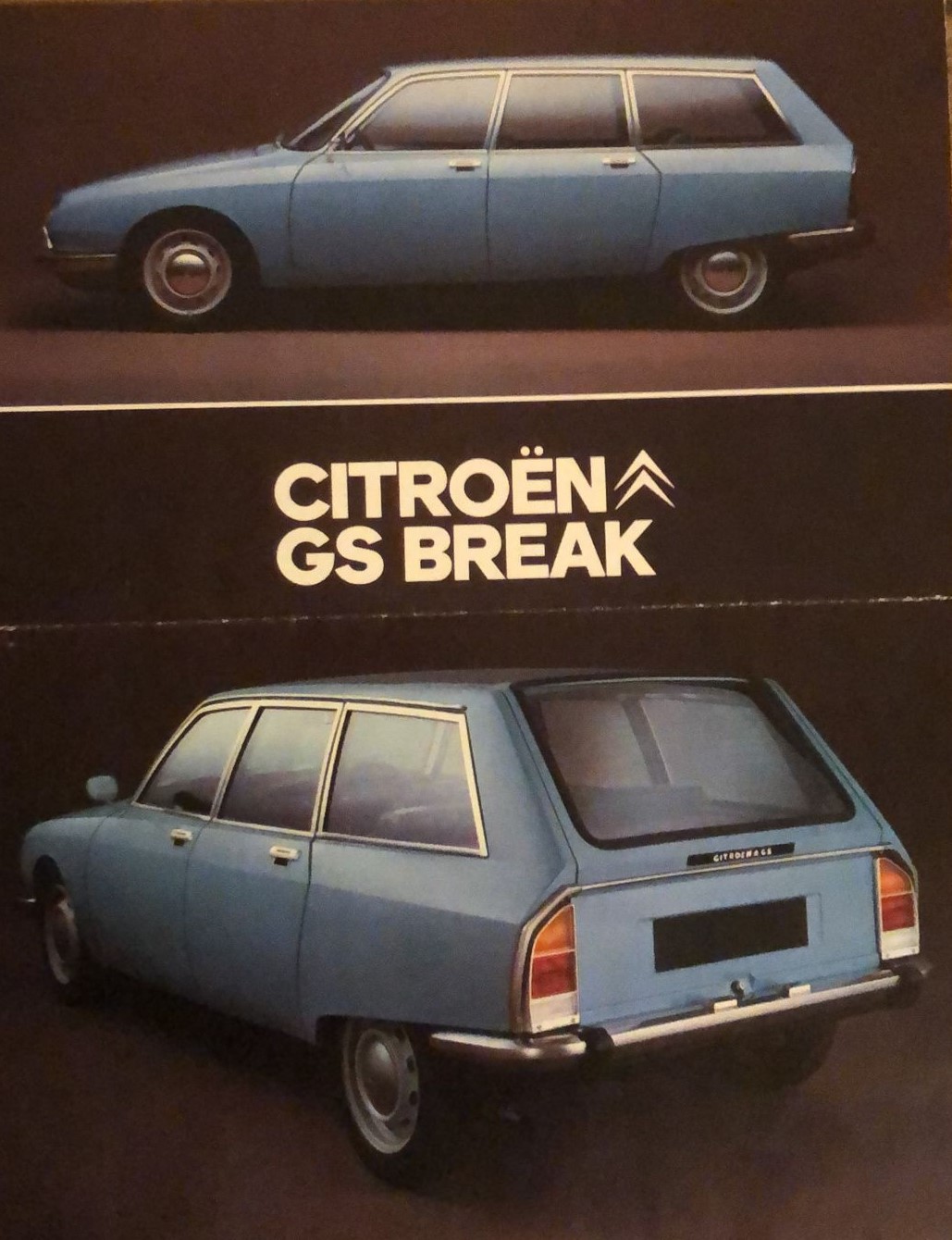 citroen gs brochure