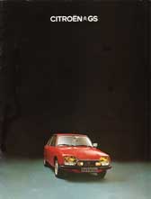 citroen gs brochure
