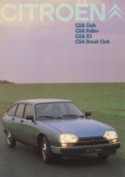 citroen gs brochure