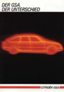 citroen gs brochure