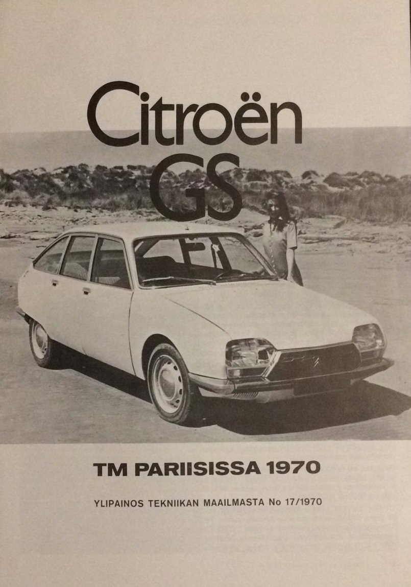 citroen gs brochure
