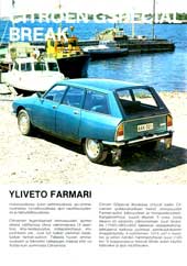 citroen gs brochure