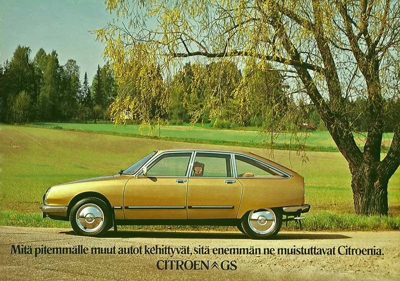 citroen gs brochure