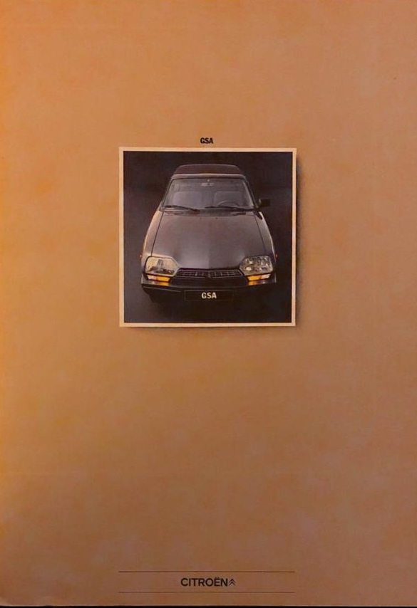 citroen gs brochure