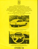 citroen gs brochure