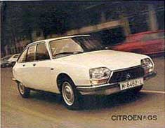 citroen gs brochure